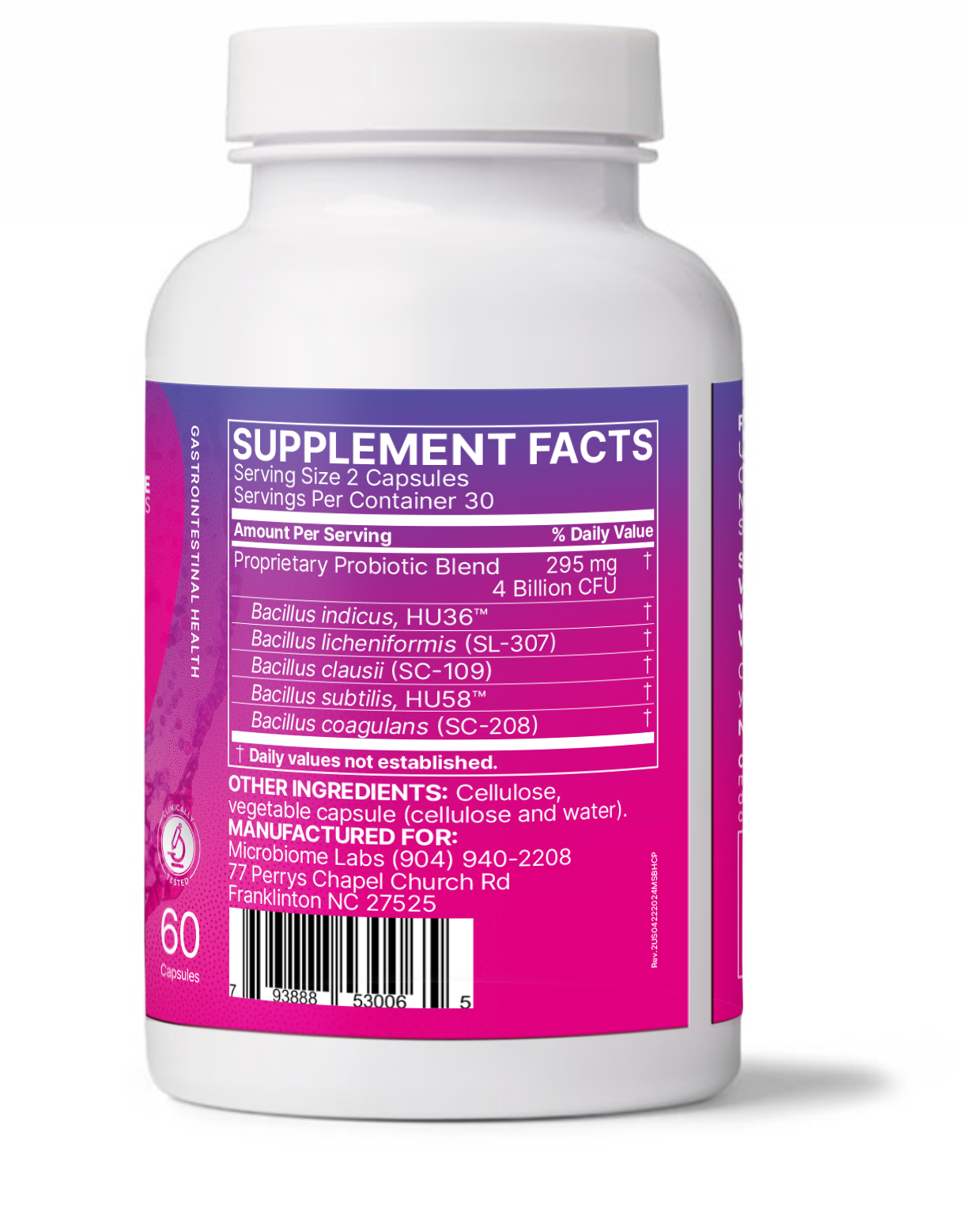 MegaSporeBiotic Probiotics for Women & Men